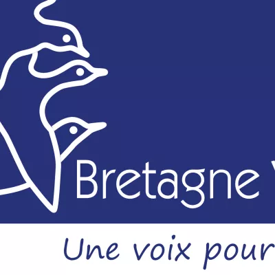 Logo bleu de Bretagne Vivante