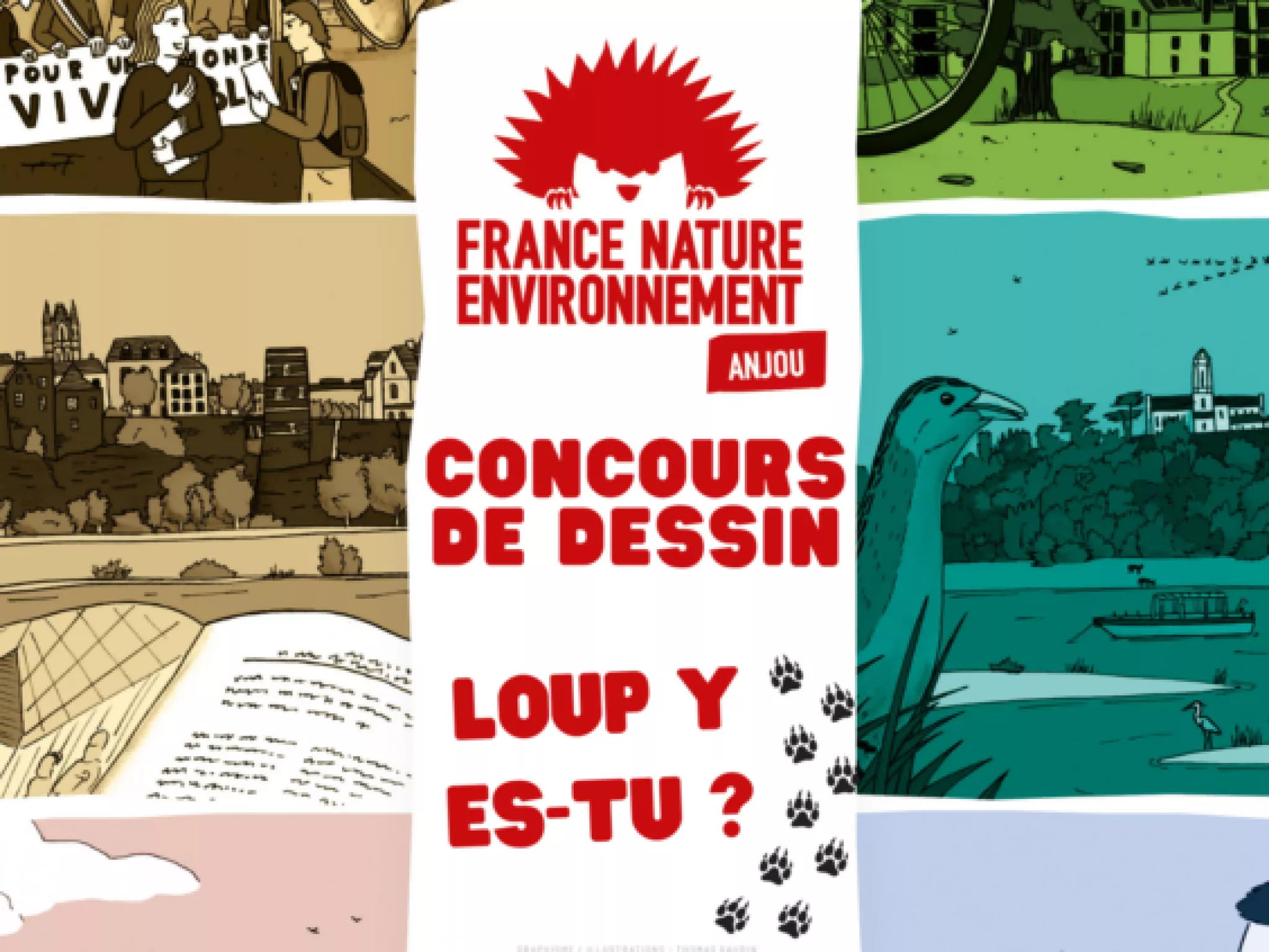 Concours de dessin : « Loup y es-tu ? » Concours de dessin : « Loup y es-tu ? »