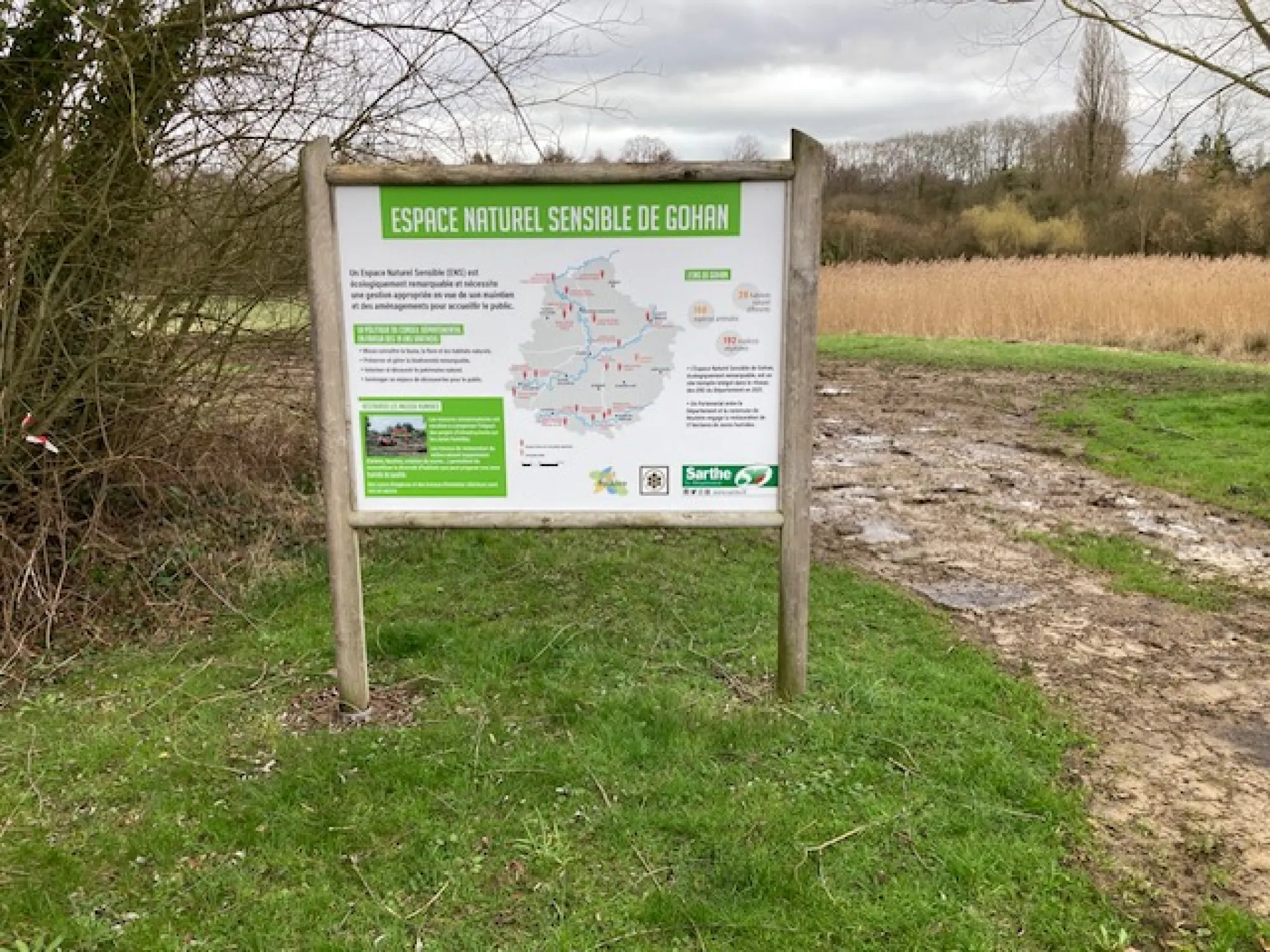 panneau espace naturel sensible