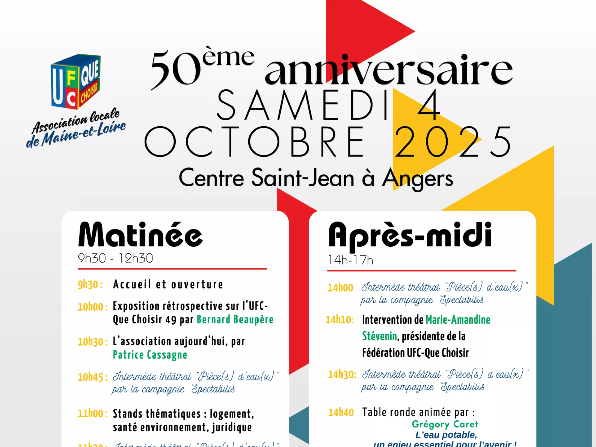 Programme de la journée