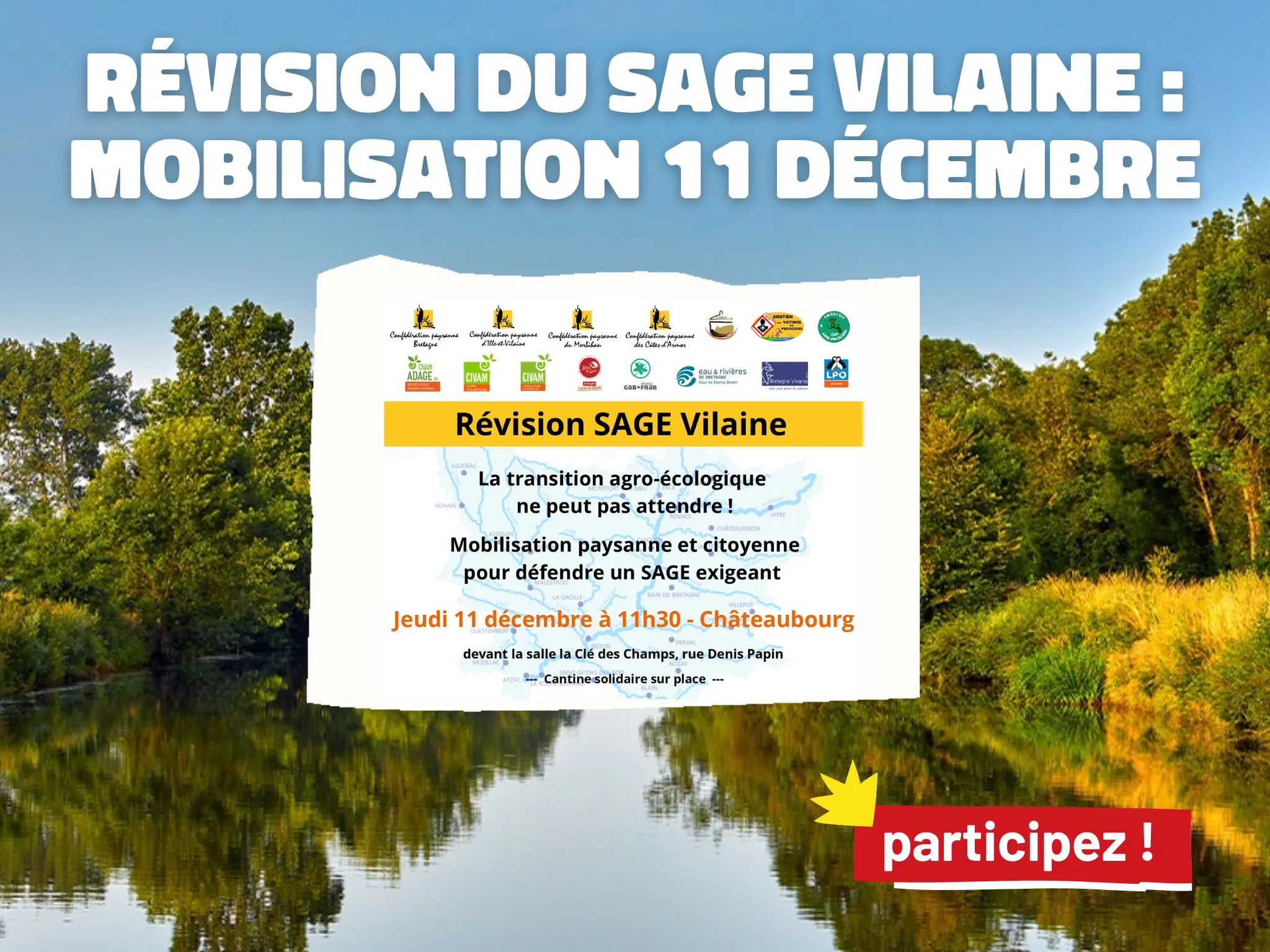 Flyer de l'évènement