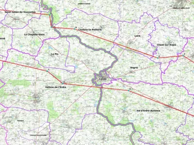 Carte du périmètre souhaité pour le permis Bélénos
