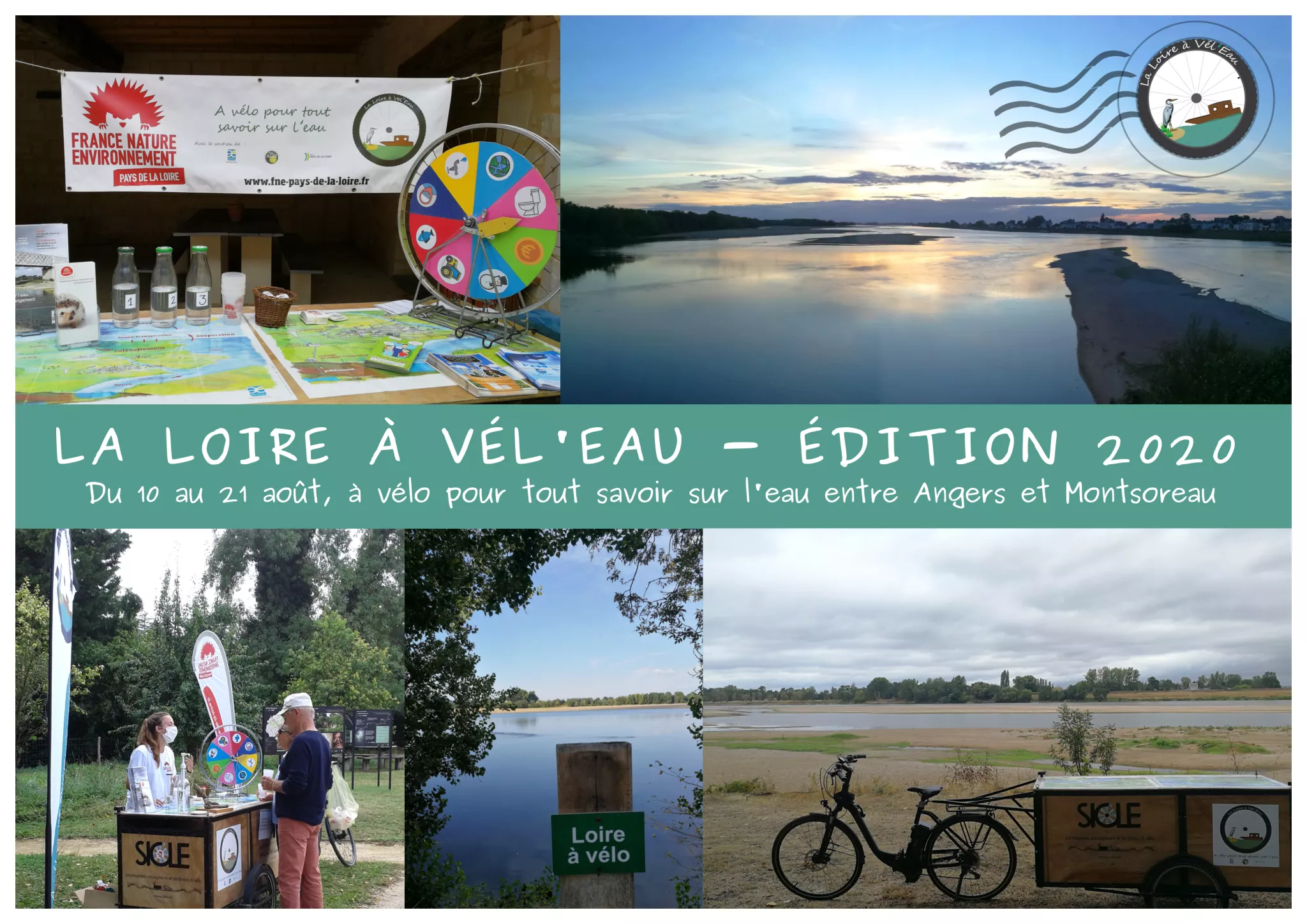 carte postale de la Loire à Vél'eau