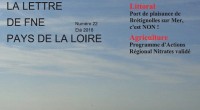 FNE Pays de la Loire vient de publier sa revue trimestrielle n°22. Découvrez ce nouveau numéro de La Lettre de FNE Pays de la Loire qui aborde dans son dossier […]