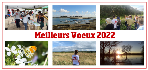 Jean-Christophe Gavallet, président, et l’ensemble des administrateurs et de l’équipe salariée de France Nature Environnement Pays de la Loire vous souhaitent une belle et heureuse année 2022.